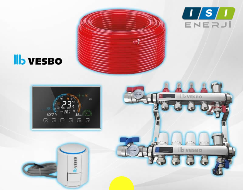Vesbo yerden ısıtma sistemleri, Vesbo yerden ısıtma malzemeleri, Vesbo bayisi, Vesbo yerden ısıtma &uuml;r&uuml;nleri, Vesbo alttan ısıtma, Vesbo zeminden ısıtma, Vesbo boru sistemleri